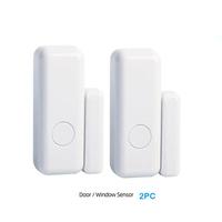 Accessoires d'alarme intelligents 433Mhz, connexion WIFI, capteur de porte GSM, kit d'alarme de sécurité domestique sans fil