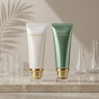 Vente en gros de tubes D40 ABL avec bouchon à vis doré métallique, emballage pour soins de la peau, OEM ODM, logo personnalisé, directement de l'usine