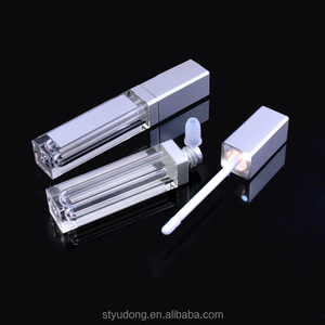 ขวดลิปกรอสทรงสี่เหลี่ยมภาชนะบรรจุของเหลวหลอดเปล่าลิปกลอสไฟ LED โลโก้ออกแบบได้ตามต้องการ - Product Image 3