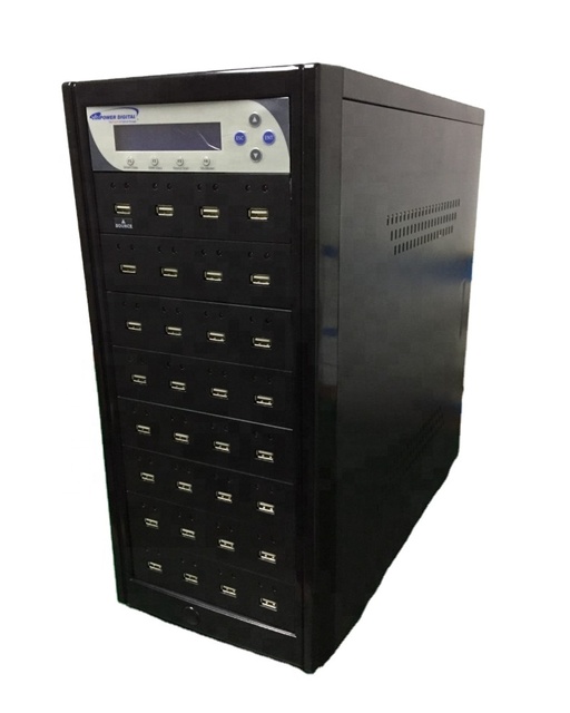 Vinpower Economy USB Flash Pen Drive Copier Duplicator 31 Targets Black with Smart Copy