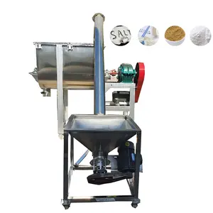 Efficient powder detergent production line ribbon washing powder mixing machine powder detergent mixer machine for sale Pakistan