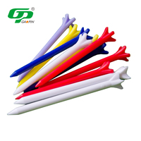 Tees de golf en plastique d'usine vente chaude de haute qualité pas cher Unique diverses couleurs OEM Logo Accessoires de golf
