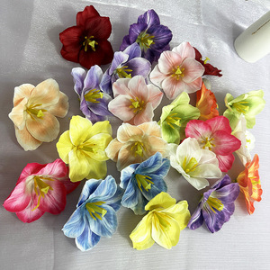 Fleurs de tulipes artificielles, têtes de tulipes réalistes, accessoires de photographie pour mariage et fête, décoration de la maison, couronne et boîte à fleurs - Product Image 2