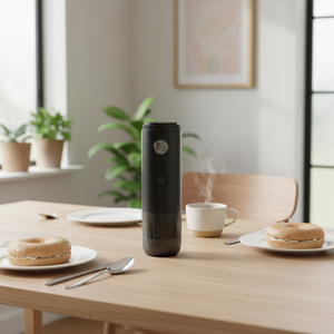 Portable Italian Coffee Machine <b>Espresso</b> Capsule Extraction Semi-automatic Small Household, Outdoor Designed for Mobility This P - Product Image 1