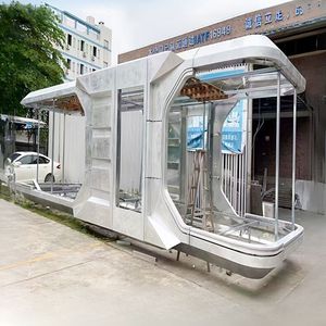 Maison préfabriquée <span class=keywords><strong>en</strong></span> acier Villa <span class=keywords><strong>de</strong></span> luxe modulaire moderne Apple Cabine Pod Space Capsule Conteneur Maisons Capsule Spatiale Chambre à vendre - Product Image 6