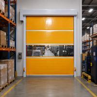 Portes à enroulement industrielles de haute qualité, portes rapides, portes d'entrepôt intelligentes pour intérieur, étanches