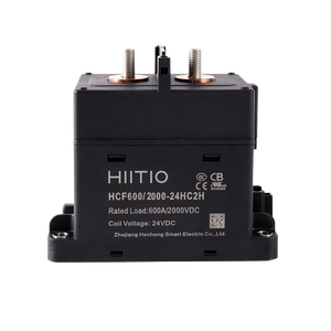 Contactor de Alto Voltaje HCF600 600A 1500V 12V 24V 48V Relé de Bobina para Carga de Vehículos Eléctricos y Sistemas de Almacenamiento de Energía Serie HCF600 - Product Image 4