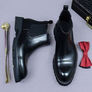 Top Luxury Designer Spring Men Genuine Leather <b>Pointed</b> Lace-Up Formal Dress Shoes Anti-Slip Breathable Business Wedding Office - Product Image 1