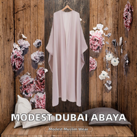 Abaya Papillon pour Femmes Musulmanes, Robe Arabe de Mode Dubaïote, Vêtement Islamique, Kaftan de Luxe en Polyester, Fabricant Grossiste