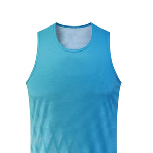 Tenue de course imprimée pour adulte, 100 % polyester, écologique, anti-humidité, respirante, haute performance pour la course à pied - Product Image 4