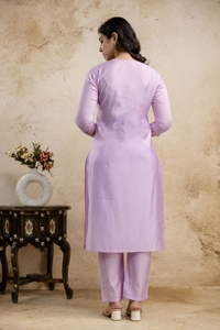 Ensemble Kurta de Haute Qualité Fait Main avec Dupatta Design pour Mariage, Soirée, Tenue Ethnique, Cadeau pour Elle - Product Image 3