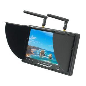 Monitor LCD de 7 Pulgadas 5.8G FPV DVR LS5802D, Receptor Dual Integrado y Batería 800*480 para <span class=keywords><strong>Quadcopter</strong></span> RC FPV - Product Image 3