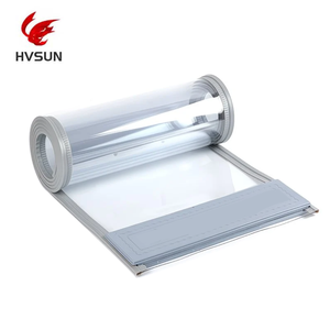 Cortina de Puerta Magnética Transparente de PVC con Aislamiento Térmico y Cierre Automático - Product Image 1