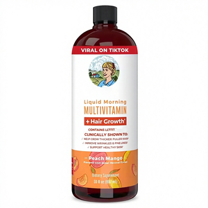 Integratore Organico di Vitamine e Minerali per la Crescita dei Capelli e la Salute della Pelle, Prodotto di Bellezza Liquido Orale - Product Image 1