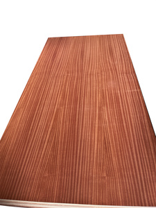 Contrachapado de Chapa de Sapelli de 5.2mm con Núcleo de Madera Dura, <span class=keywords><strong>Color</strong></span> Oscuro, Vetas Claras, para Arabia Saudita - Product Image 4