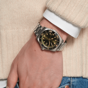 Reloj Deportivo de Buceo Automático Mecánico con Bisel Giratorio y Brazalete de Acero Inoxidable para Hombre Longinesing - Product Image 3