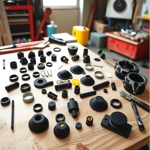 Piezas de Silicona de Forma Especial No Estándar OEM, Productos Industriales y Piezas de Sellado, Silicona de Goma a Prueba de Fugas - Product Image 1