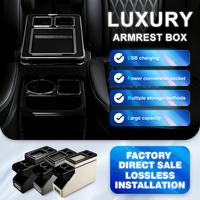 Boîte d'accoudoir de console centrale pour modification intérieure de voiture Nissan Serena C26 C27 C28 version essence
