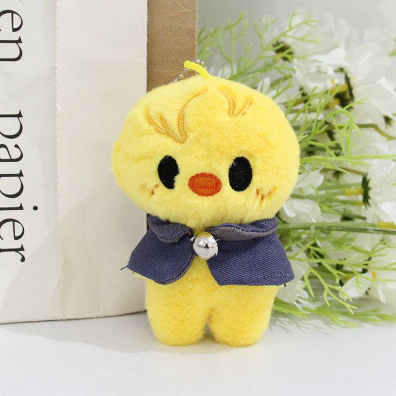 20cm plush toy yellow chicken-bulk batch