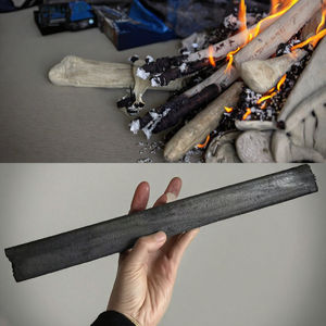 Черный активированный уголь в порошке для барбекю, кальяна, премиум-уголь из древесины и скорлупы кокоса - Product Image 3