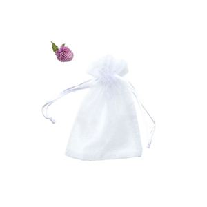 Customizable Satin Jewelry Organza Pouch Embossed Mini Mesh Drawstring <b>Bag</b> <b>Personalized</b> Logo Custom <b>Gifts</b> Packaging Packaging - Product Image 4
