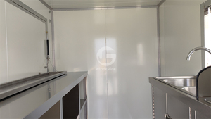 Kiosque de restauration modulaire 2024 en conteneur maritime de haute qualité avec service drive-through pour l'extérieur en <span class=keywords><strong>Europe</strong></span> - Product Image 5