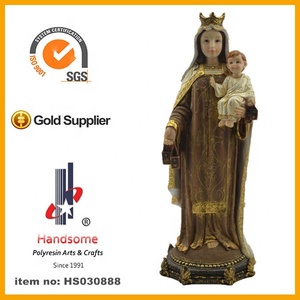 12 ''resina <span class=keywords><strong>Santa</strong></span> Virgen María con bebé estatua - Product Image 2