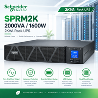 APC SPRM2K 2000VA 1600W Onduleur en ligne 2KVA Montage en rack 2U Alimentation sans interruption à onde sinusoïdale pure pour serveur et centre de données