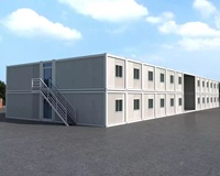 Maison conteneur préfabriquée portable, mobile, pré-construite, en kit, facile à installer et démontable