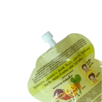 Sachet d'échantillon de forme personnalisée pour emballage cosmétique de lotion, pochette souple avec bec verseur pour crème visage, sac souple pour liquides avec buse