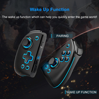 Manette sans fil LinYuvo de haute qualité, compatible avec la fonction de réveil pour Switch KS 47