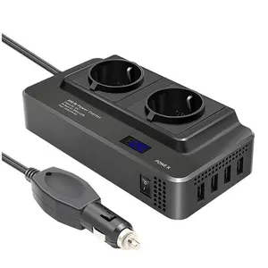 JYD 200W 12V/24V Universal UK US EU AU Brazil South Africa India Plug Socket car Inverter DC-AC Converter Car Power Inverter