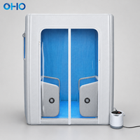 Sauna gonflable OHO pour 2 à 4 personnes, tente de sauna portable, structure Drop Stitch DWF, sauna complet avec générateur de vapeur
