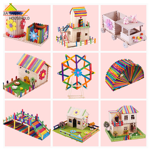 Gậy thủ công bằng gỗ, que Popsicle để tẩy lông, que kem, gậy gỗ cho gậy thủ công bằng gỗ - Product Image 4