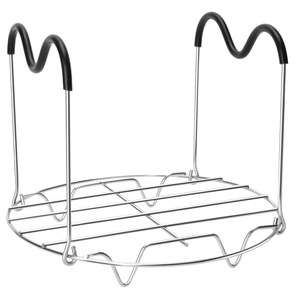 Support de Cuisson à la Vapeur en Acier Inoxydable avec Poignées en Silicone Résistantes à la Chaleur <span class=keywords><strong>Accessoires</strong></span> Compatibles - Product Image 2
