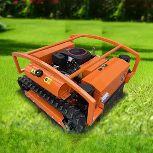 多機能リモコンクローラー芝刈り機道路スロープ上の荒れ地芝刈り機用の小型芝刈り機