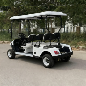 Potente Carro de Golf Eléctrico de <span class=keywords><strong>4</strong></span>+2 Plazas con Motor de 3.5kw, Capacidad Todoterreno, Carro para Campos de Golf para Grupos Grandes de <span class=keywords><strong>Turismo</strong></span> - Product Image 4