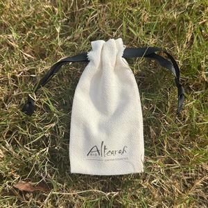 Bolsa de Almacenamiento con Cordón de Lona Ecológica Personalizada, Bolsa de Algodón con Logotipo Propio, Bolsa de Algodón Plegable de Lona Orgánica - Product Image 2