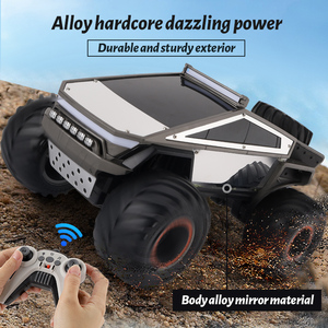 Camion Cybertruck télécommandé à grande vitesse, échelle 1/12, 2,4 GHz, roues grandes, tout-terrain, voitures de course RC, jouets - Product Image 2