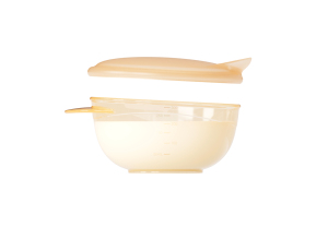 Tazón de Alimentación para Bebés de PPSU, Libre de BPA, con Boquilla, <span class=keywords><strong>Cuchara</strong></span> Suave para Alimentación de Bebés, para Arroz con Leche, <span class=keywords><strong>Papillas</strong></span> y Cereales - Product Image 3