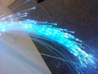 Luces led de fibra óptica de alta calidad, 1mm, cable óptico de plástico brillante para iluminación y decoración