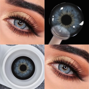 Lalens - Lentes de Contacto de Color <span class=keywords><strong>Mensuales</strong></span> Desechables al por Mayor, Lentes de Contacto de Color para Miopía con Graduación de -1.00 a -8.00 - Product Image 4