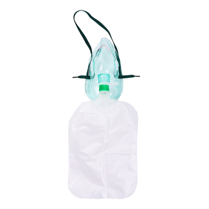 Masker oksigen dengan kantong reservoir dengan kanula oksigen hidung memberikan konsentrasi oksigen optimal dalam pengaturan darurat - Product Image 6