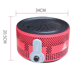 Gril de <span class=keywords><strong>Barbecue</strong></span> Pliant Personnalisable Bol à Roue à Charbon de Bois Mini <span class=keywords><strong>Barbecue</strong></span> Sans Fumée Invention Coréenne - Product Image 2
