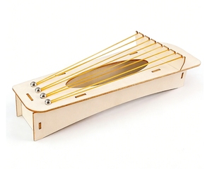 Kit d'expérimentation scientifique en bois pour piano à huit cordes à monter soi-même OKYN-T26033 pour étudiants - Product Image 2