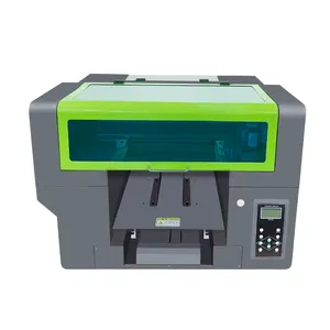 Snelle Snelheid A3 Dtg 8 Kleur High-End Inkjet Digital Printing T-shirt Canvas Tas Schoenen Dtg Textiel Laser Printer machine