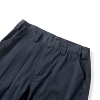 Pantalon de travail tactique durable en polycoton pour uniforme de sécurité industriel, vêtements de travail pour la construction ferroviaire, avec bande réfléchissante