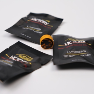 Punta <span class=keywords><strong>de</strong></span> Taco <span class=keywords><strong>de</strong></span> Billar XPT-05 Victory en Tamaños S, M y H con Empaque Individual, Piel <span class=keywords><strong>de</strong></span> Cerdo <span class=keywords><strong>de</strong></span> 8 Capas Supresora - Product Image 2