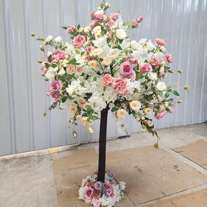 F237 nouveaux styles haut simulé japonais rouge fleur de <span class=keywords><strong>cerisier</strong></span> arbre fleur table centre de table arbre artificiel à <span class=keywords><strong>vendre</strong></span> - Product Image 5