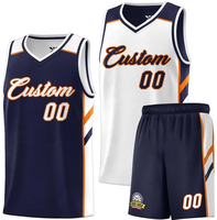Seragam Basket Dewasa Sublimasi Kustom Jersey & Celana Pendek Tim yang Dipersonalisasi
